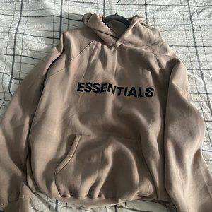 Fear of God Essentials Pullover Hoodie (Taupe)